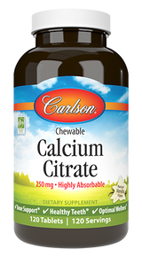 Chewable Calcium Citrate 120 Tablets