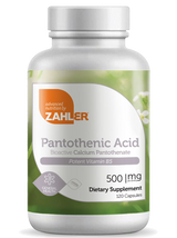 Pantothenic Acid 120 Capsules