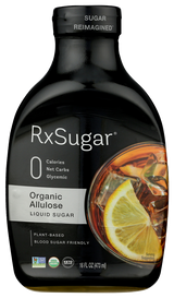RxSugar® Organic Allulose Liquid Sugar 16 fl oz
