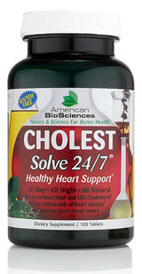 CholestSolve 24/7® 120 Tablets