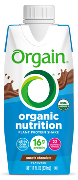 Vegan Organic Nutrition Shake Smooth Chocolate Single Serving Pack