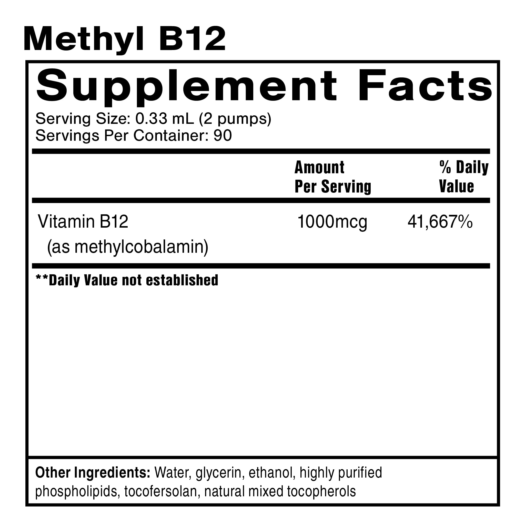 Methyl B-12 (1 oz)