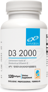 XYMOGEN®, D3 2000 120 Softgels
