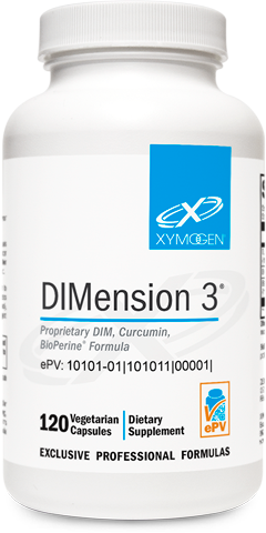 XYMOGEN®, DIMension 3® 120 Capsules