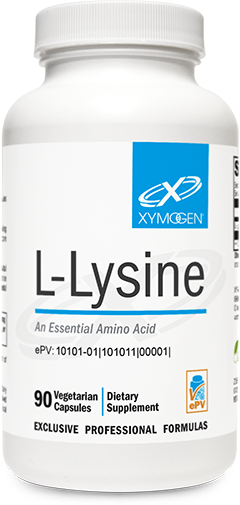 XYMOGEN®, L-Lysine 90 Capsules