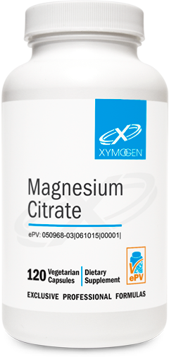 XYMOGEN®, Magnesium Citrate 120 Capsules
