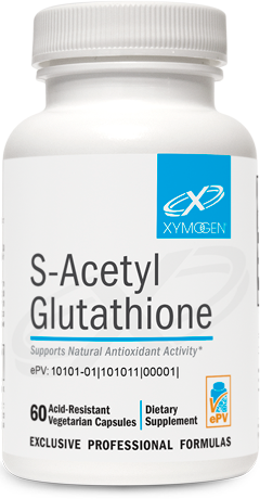 XYMOGEN®, S-Acetyl Glutathione 60 Capsules