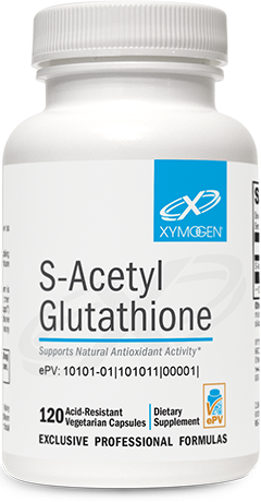 XYMOGEN®, S-Acetyl Glutathione 120 Capsules