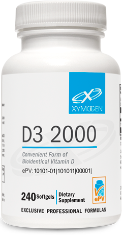 XYMOGEN®, D3 2000 240 Softgels