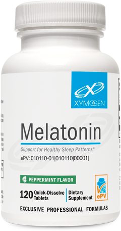 XYMOGEN®, Melatonin Peppermint 120 Tablets