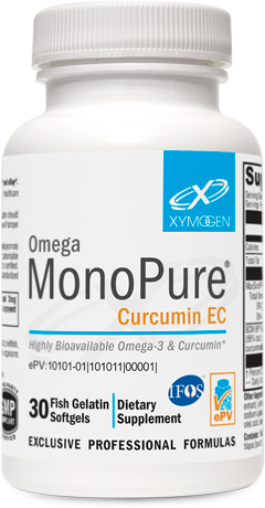 XYMOGEN®, Omega MonoPure® Curcumin EC 30 Softgels