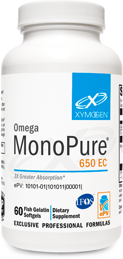 XYMOGEN®, Omega MonoPure® 650 EC 60 Softgels