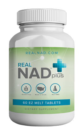 Real NAD+ 60 EZ Melt Tablets