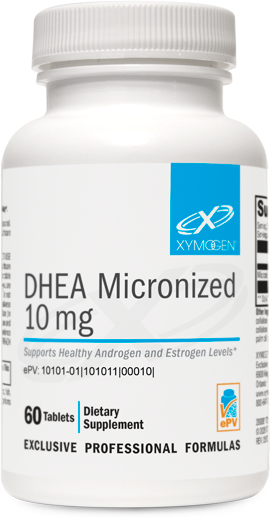 XYMOGEN®, DHEA Micronized 10mg 60 Tablets