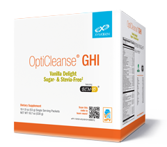 XYMOGEN®, OptiCleanse® GHI Vanilla Delight Sugar- & Stevia-Free 10 Servings