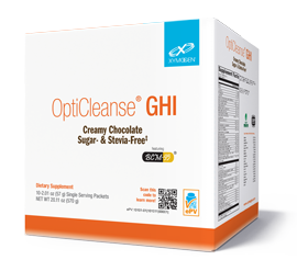 XYMOGEN®, OptiCleanse® GHI Creamy Chocolate Sugar- & Stevia-Free 10 Servings