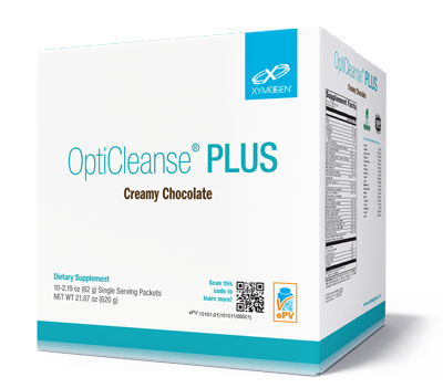 XYMOGEN®, OptiCleanse® Plus Creamy Chocolate 10 Servings