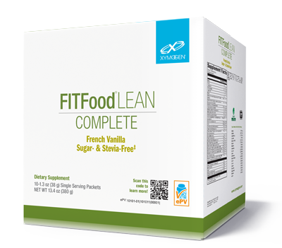 XYMOGEN®, FIT Food® Lean Complete French Vanilla Sugar- & Stevia-Free 10 Servings
