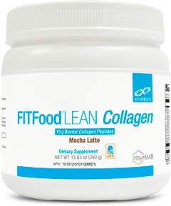 XYMOGEN®, FIT Food® Lean Collagen Mocha Latte 14 Servings