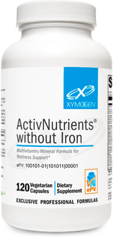 XYMOGEN®, ActivNutrients® without Iron 120 Capsules