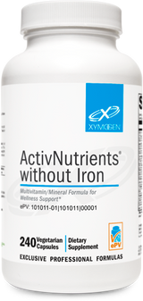 XYMOGEN®, ActivNutrients® without Iron 240 Capsules