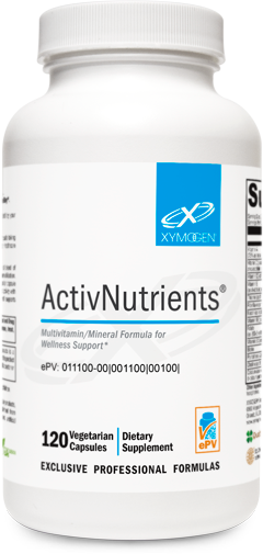 XYMOGEN®, ActivNutrients® 120 Capsules