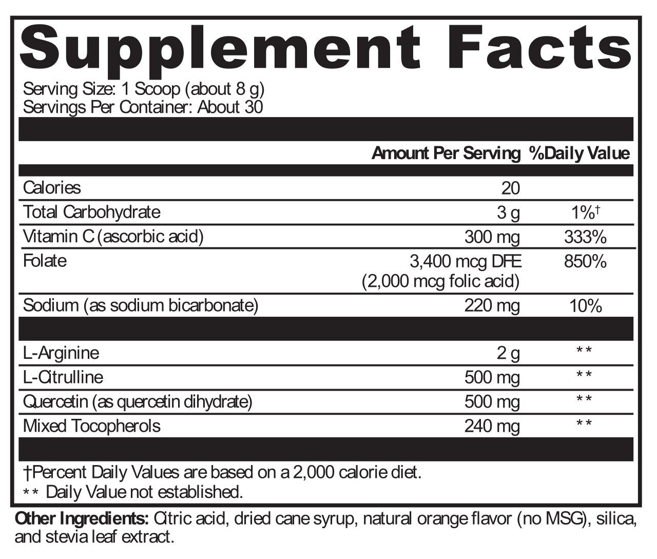 XYMOGEN®, AngiNOX™ Orange 30 Servings