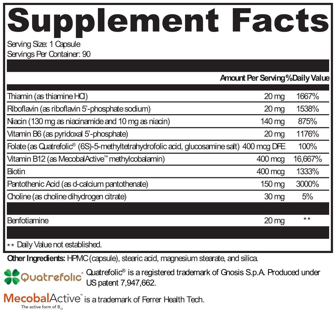 XYMOGEN®, B Activ® 90 Capsules