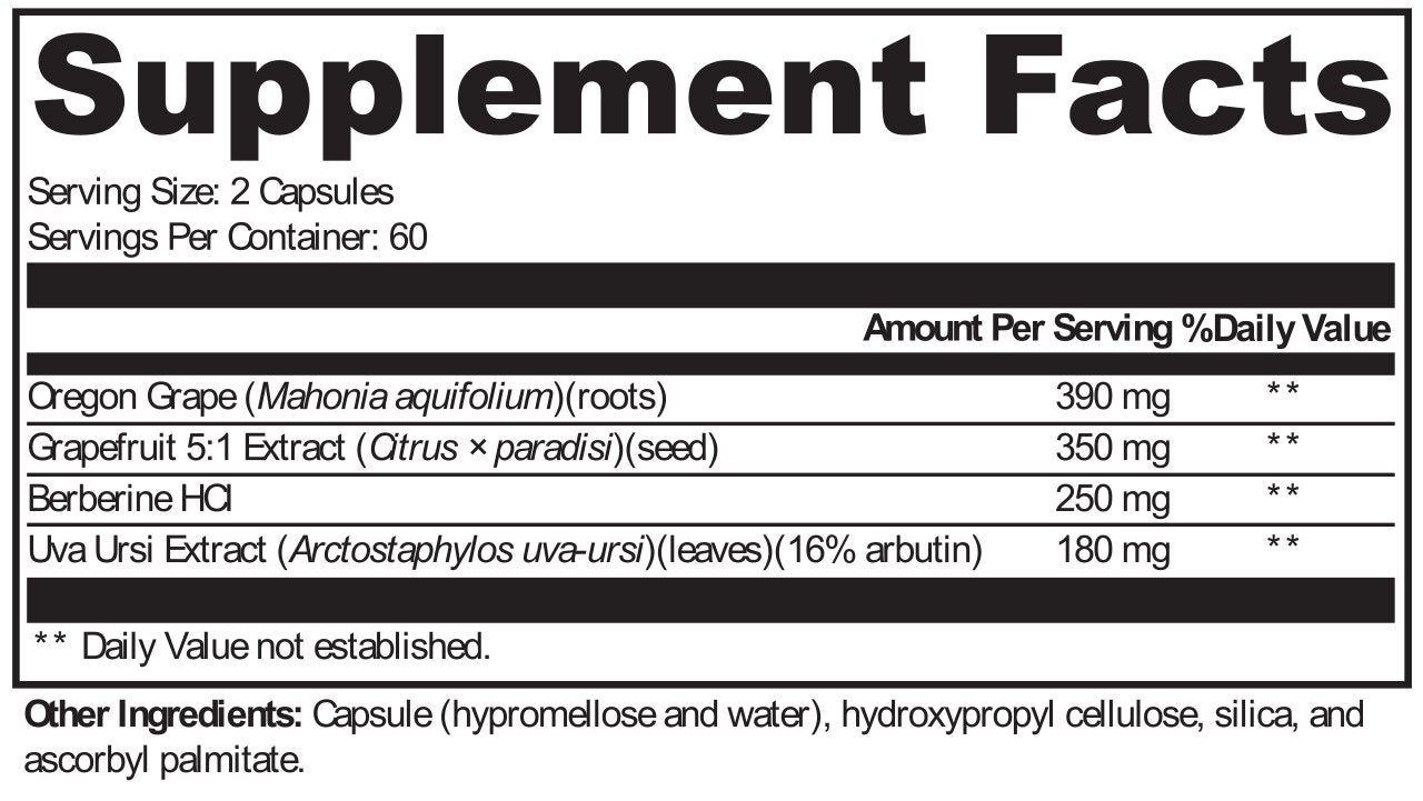 XYMOGEN®, Berbemycin 120 Capsules
