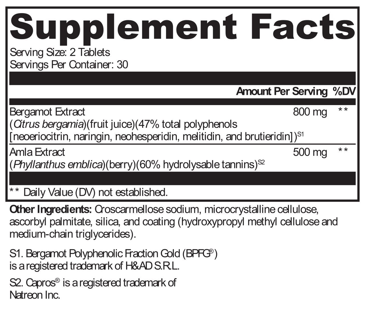 XYMOGEN®, BergaCor Plus 60 Tablets