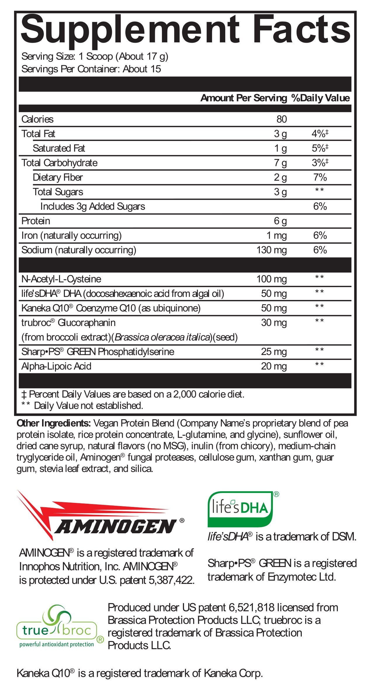 XYMOGEN®, BrainSustain™ for Kids Vanilla Delight 15 Servings
