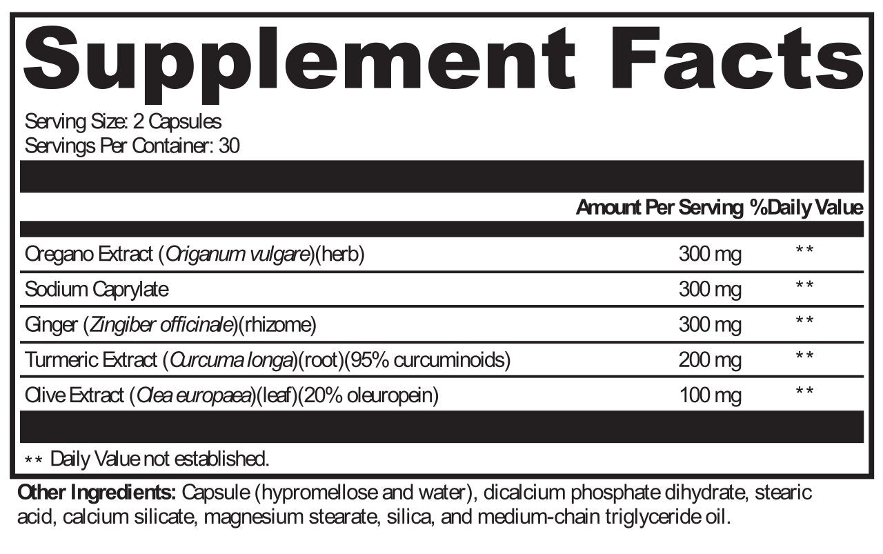 XYMOGEN®, Candicidal™ 60 Capsules