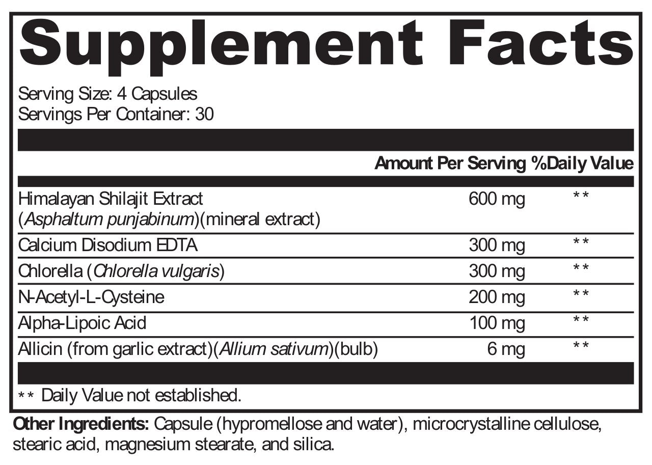 XYMOGEN®, CheleX™ 120 Capsules