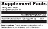 XYMOGEN®, D3 5000 90 Softgels