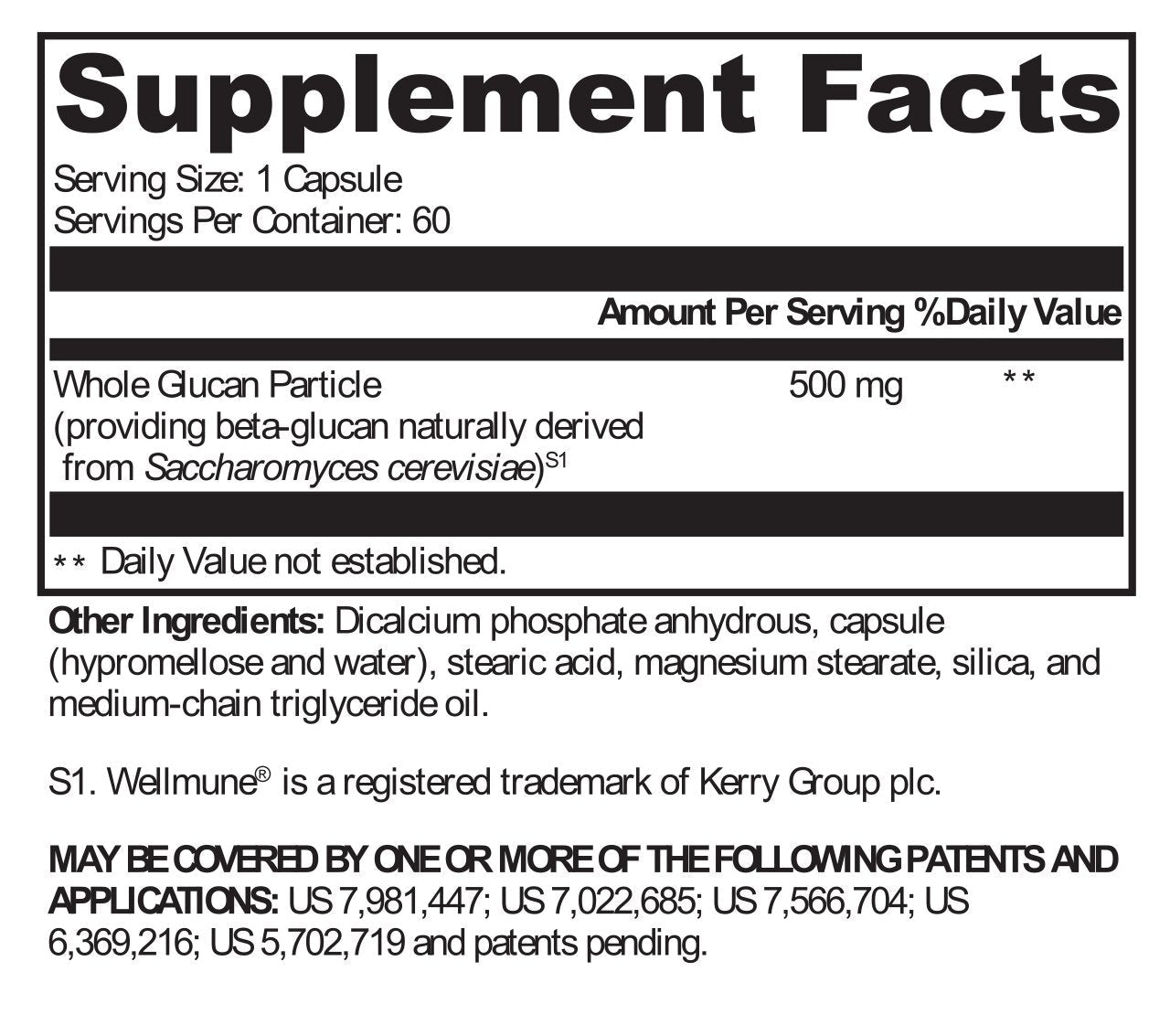 XYMOGEN®, ImmunotiX 500™ 60 Capsules