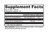 XYMOGEN®, K2-D3 5000 120 Capsules