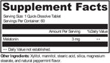 XYMOGEN®, Melatonin Peppermint 60 Tablets