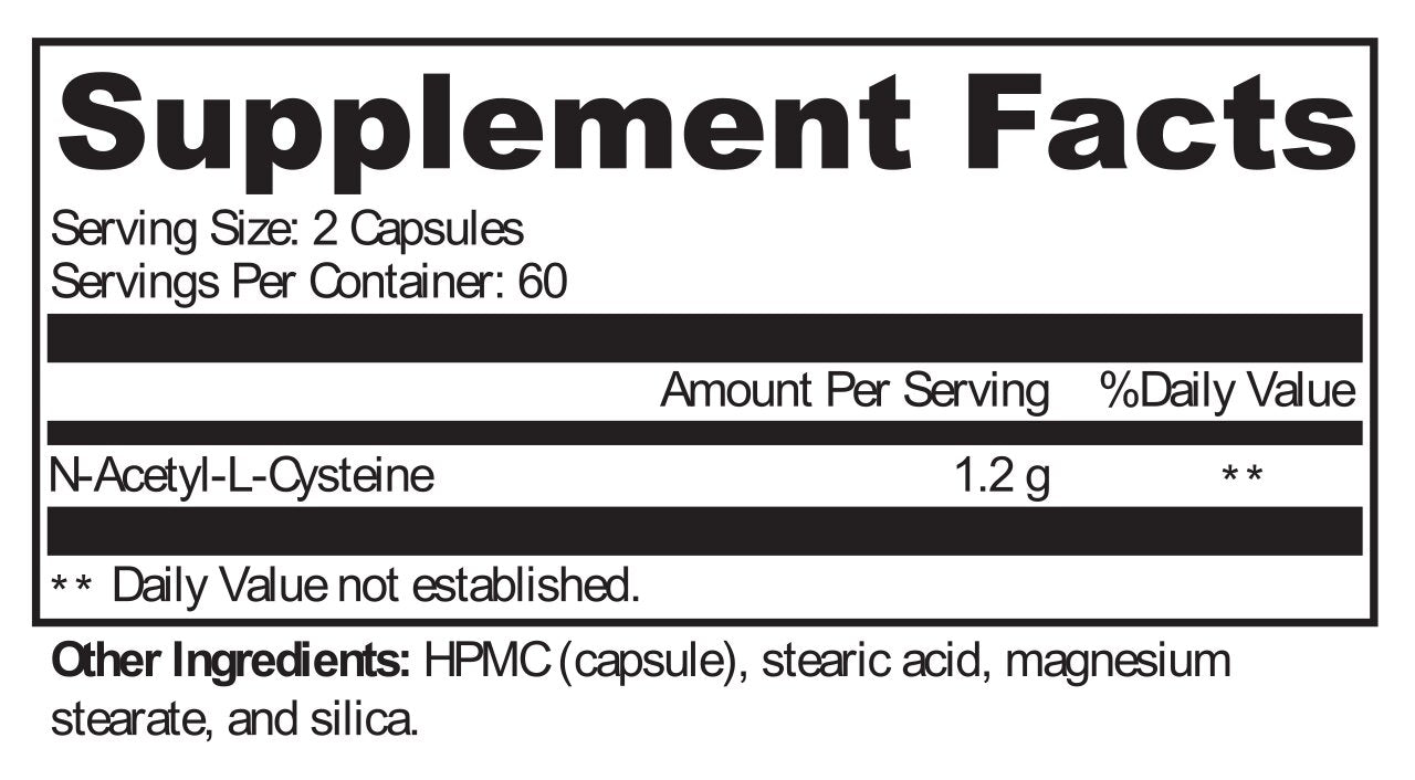 XYMOGEN®, NAC 120 Capsules