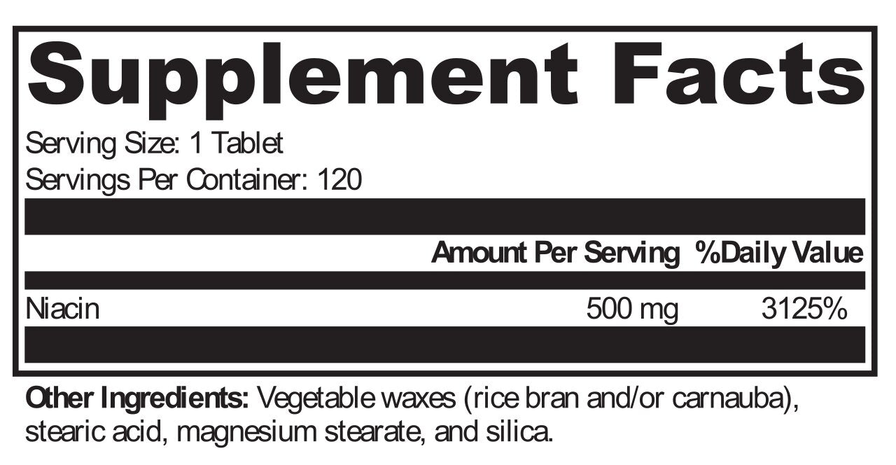 XYMOGEN®, NiaVasc™ 120 Tablets