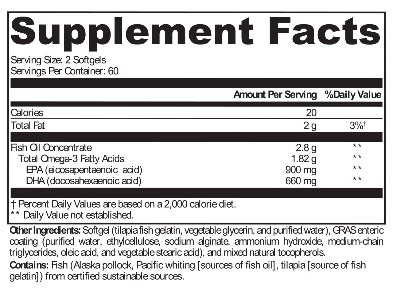 XYMOGEN®, OmegaPure 780 EC™ 120 Softgels