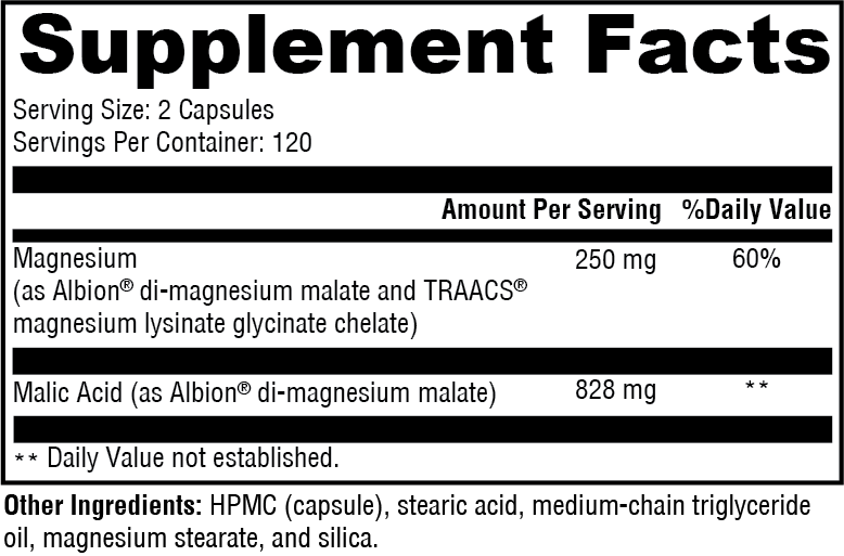 OPTIMIZED MAGNESIUM (240 Capsules)