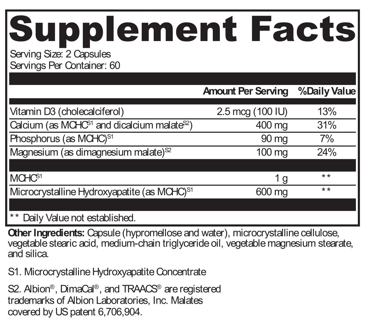 XYMOGEN®, Ossopan MD™ 120 Capsules