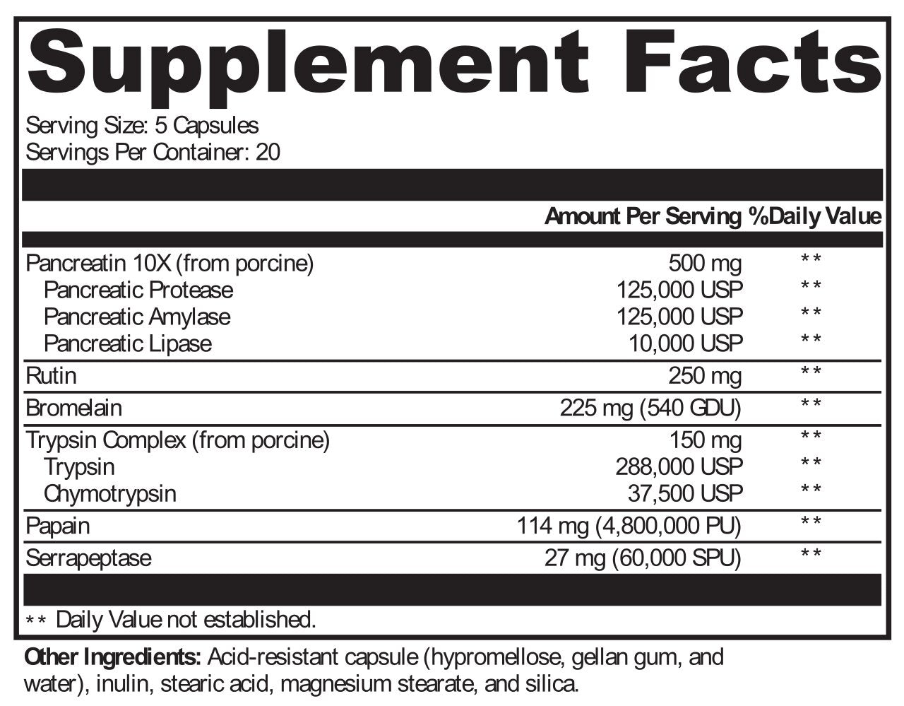 XYMOGEN®, ProteoXyme™ 100 Capsules