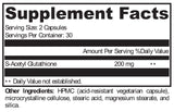 XYMOGEN®, S-Acetyl Glutathione 60 Capsules