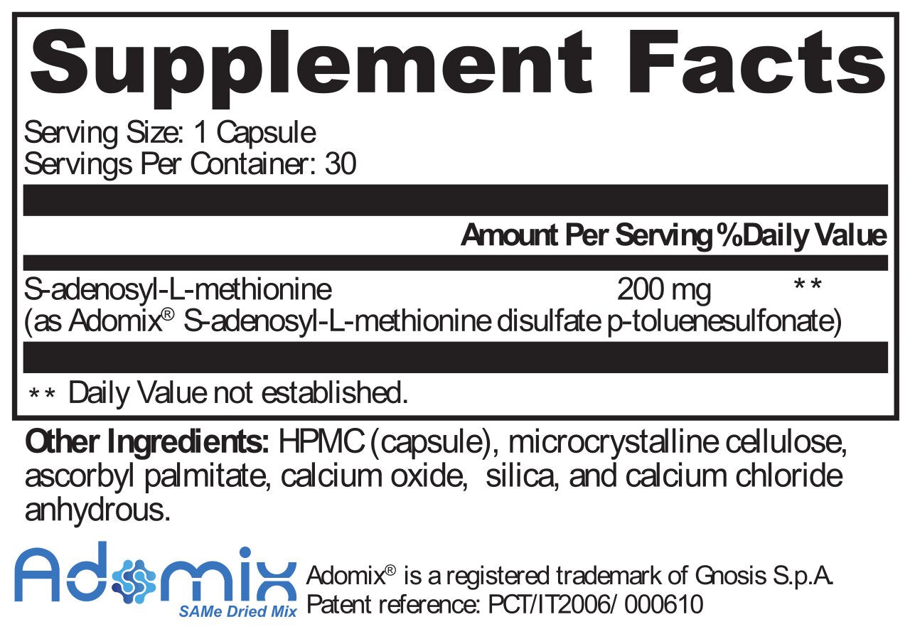 XYMOGEN®, SAM-e 30 Capsules