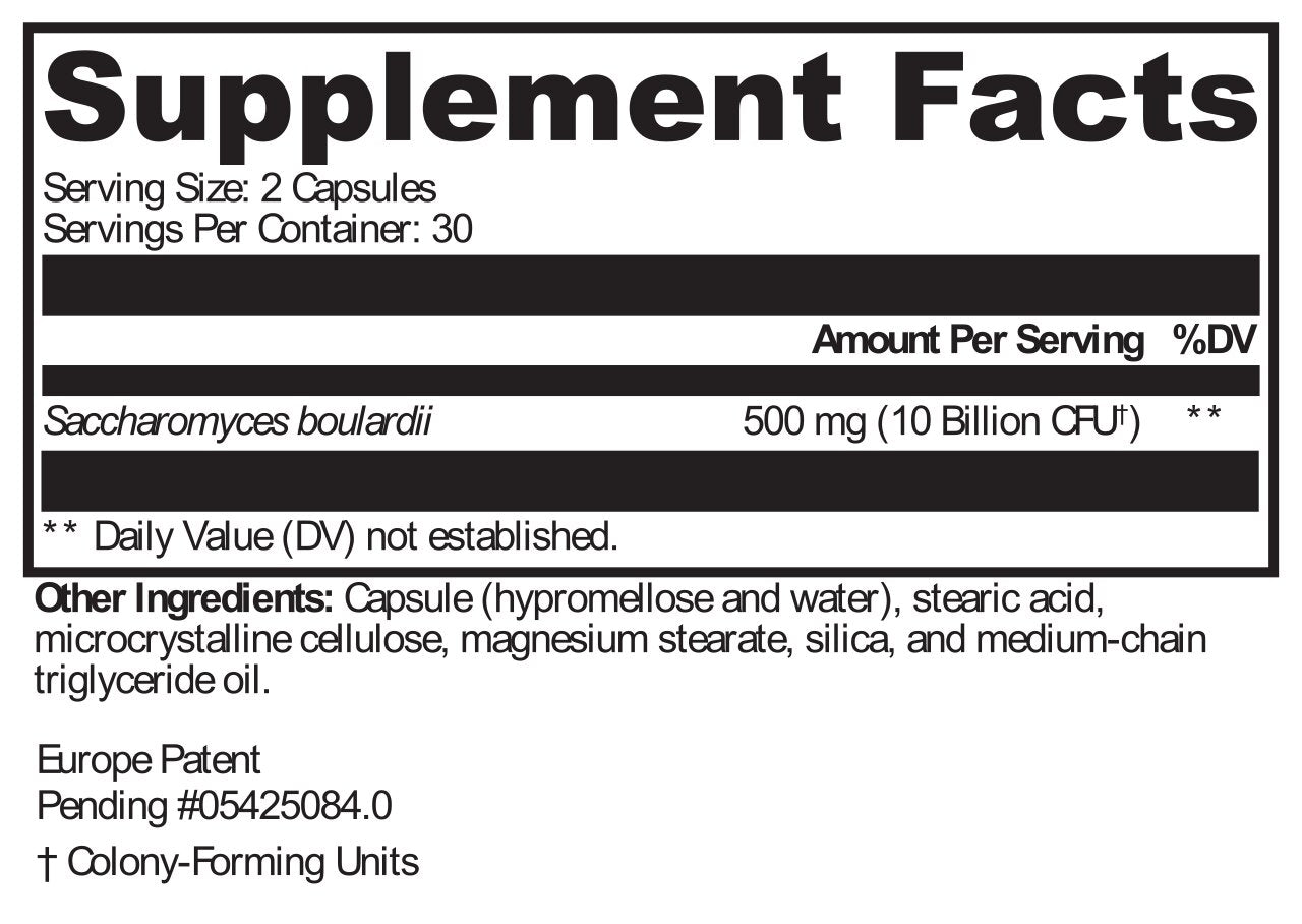 XYMOGEN®, Saccharomycin® DF 60 Capsules