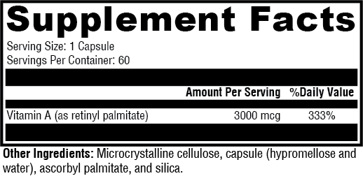 VITAMIN A 3000
